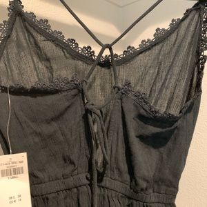 Abercrombie Black Romper